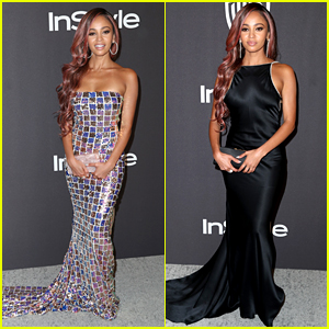 Vanessa Morgan Wears Two Dresses To Golden Globes After Parties & Slays Them Both!