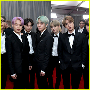 BTS Strike a Pose on the Red Carpet at Grammys 2019
