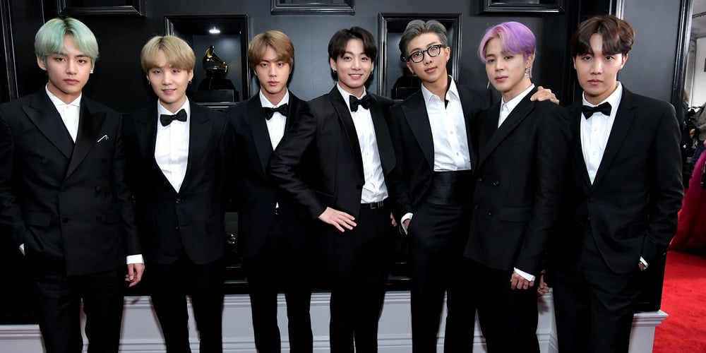 BTS Strike a Pose on the Red Carpet at Grammys 2019