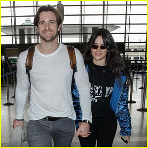 Camila Cabello Leaves L.A. After Grammys with Boyfriend Matthew Hussey
