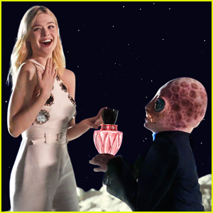 Elle Fanning Heads to 'Space' for 'Miu Miu Twist' Perfume Launch!