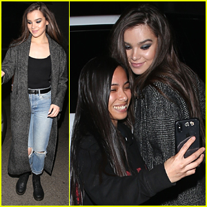 Hailee Steinfeld Steps Out To Dinner Following Her Kids' Choice Nomination