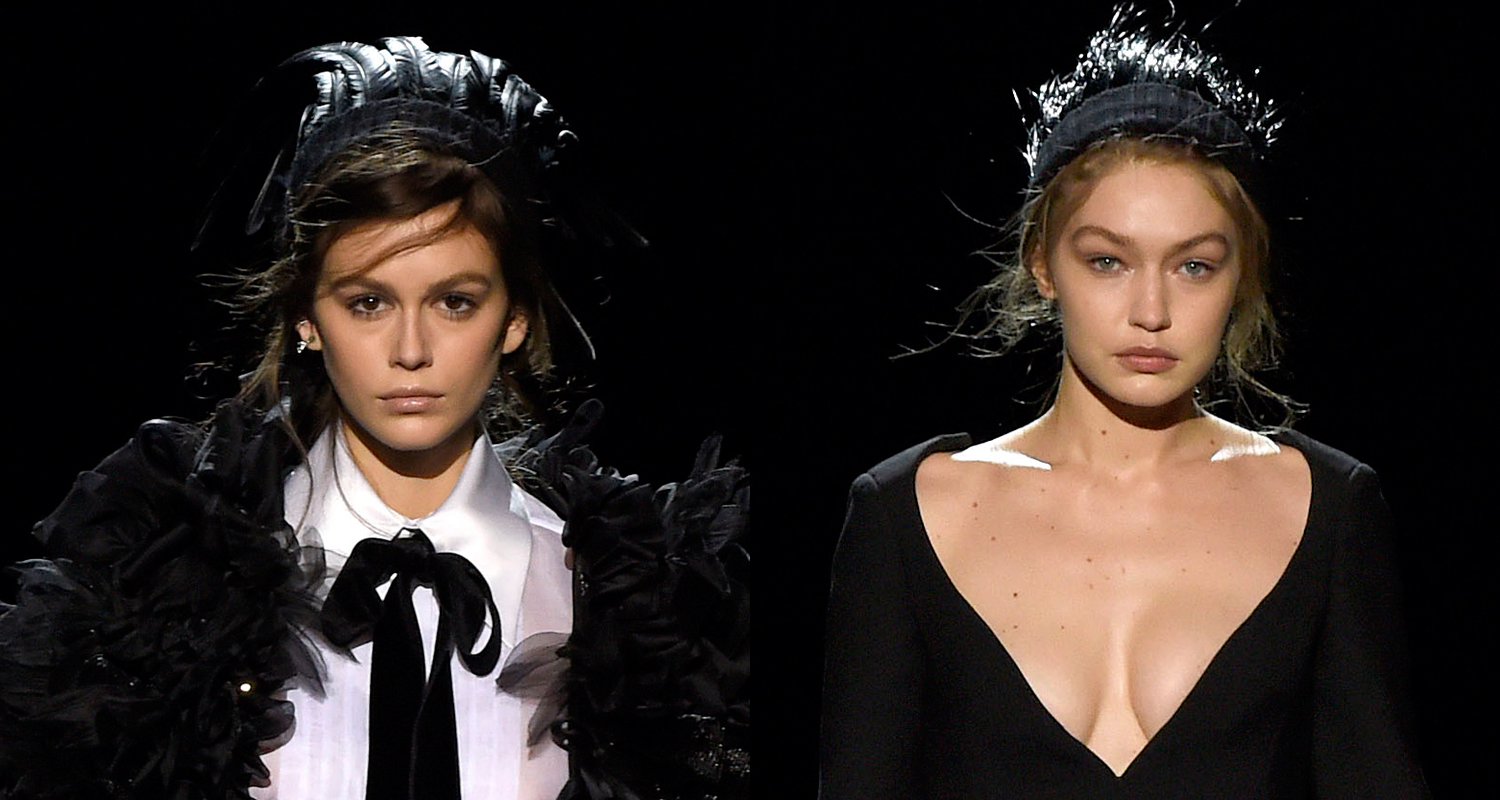 Kaia Gerber & Gigi Hadid Hit the Runway for Marc Jacobs NYFW Show!