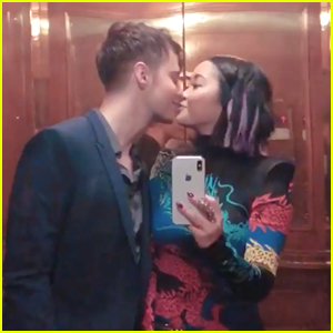 Lana Condor Shares Cute Elevator Kiss with Boyfriend Anthony de la Torre