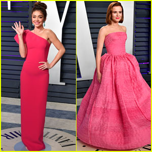 Sarah Hyland & Zoey Deutch Go Glam for Vanity Fair's Oscars 2019 Party