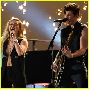 Shawn Mendes & Miley Cyrus Perform 'In My Blood' at Grammys 2019 - Watch Here!