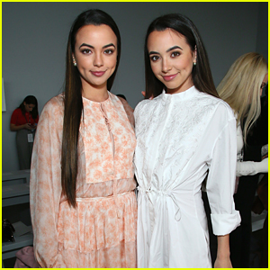 Vanessa & Veronica Merrell Step Out For Noon by Noor Fashion Show During NYFW
