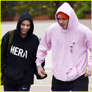 Brooklyn Beckham Holds Hands with Girlfriend Hana Cross After Workout