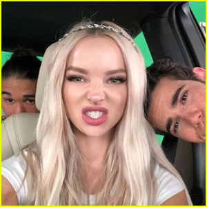 Dove Cameron Spends the Day With the 'Descendants' Cast!