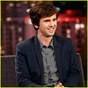Freddie Highmore Stops By 'Jimmy Kimmel' for an Interview - Watch Now!