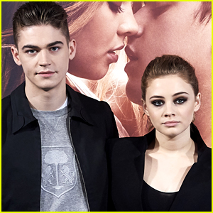 Hero Fiennes Tiffin & Josephine Langford Pose Together at 'After' Photocall