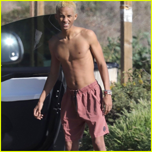 Jaden Smith Spends a Shirtless Day by the Sea in Malibu