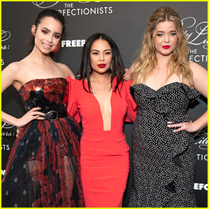Janel Parrish & Sasha Pieterse Are Having The Same Feeling About 'The Perfectionists' As They Did With 'Pretty Little Liars'