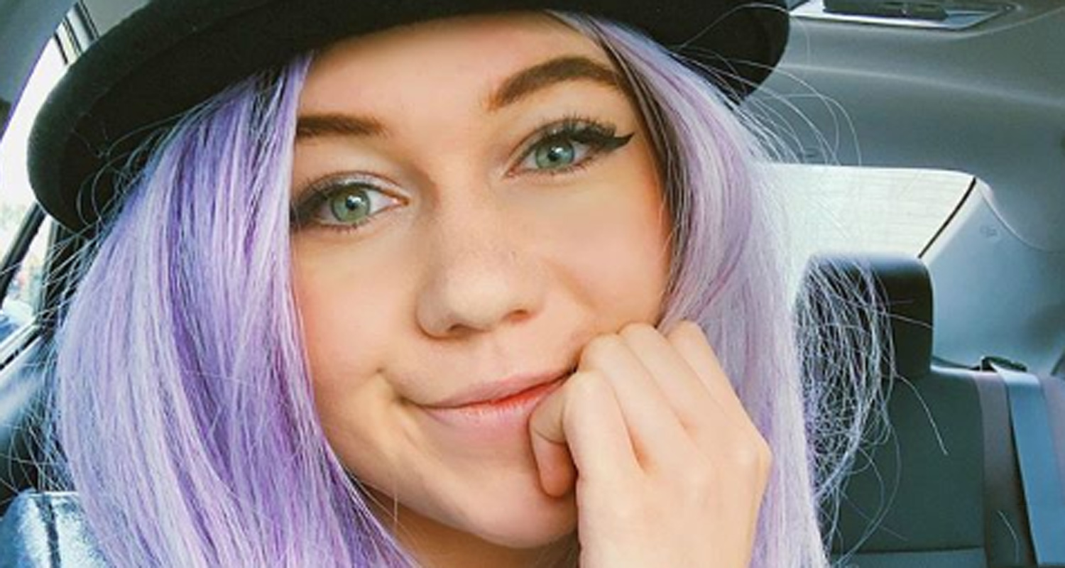 Jessie Paege Explains Why She Lied About Her Purple Hair Jessie Paege Just Jared Jr
