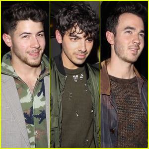 The Jonas Brothers Meet Up for Dinner in WeHo!