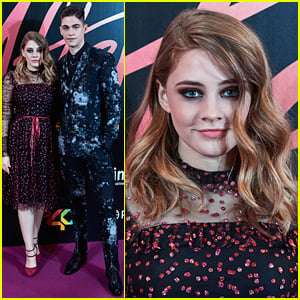 Hero Fiennes Tiffin & Josephine Langford Hit the Red Carpet Together at 'After' Madrid Premiere