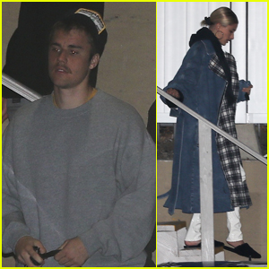 Justin Bieber Stops By Late Night Church Service with Wife Hailey