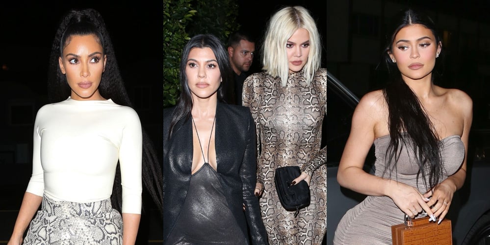 Kylie Jenner Grabs Dinner with the Kardashian Sisters in L.A. | Khloe ...