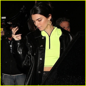 Kendall Jenner Hangs at Madison Beer's Birthday Party
