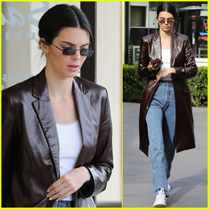 Kendall Jenner Stops By The Mall for Some Shopping