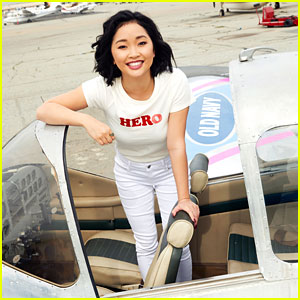 Lana Condor Joins Old Navy To Celebrate International Women's Day