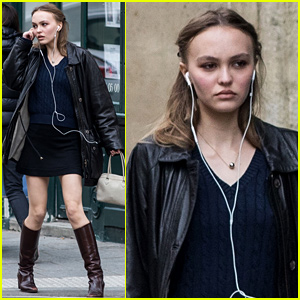 Lily-Rose Depp Heads Out in Paris After 'Dreamland' Movie News