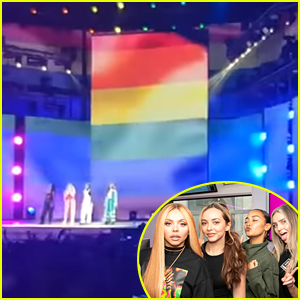 Little Mix Defy Homosexuality Laws & Performed With A Pride Flag In Dubai