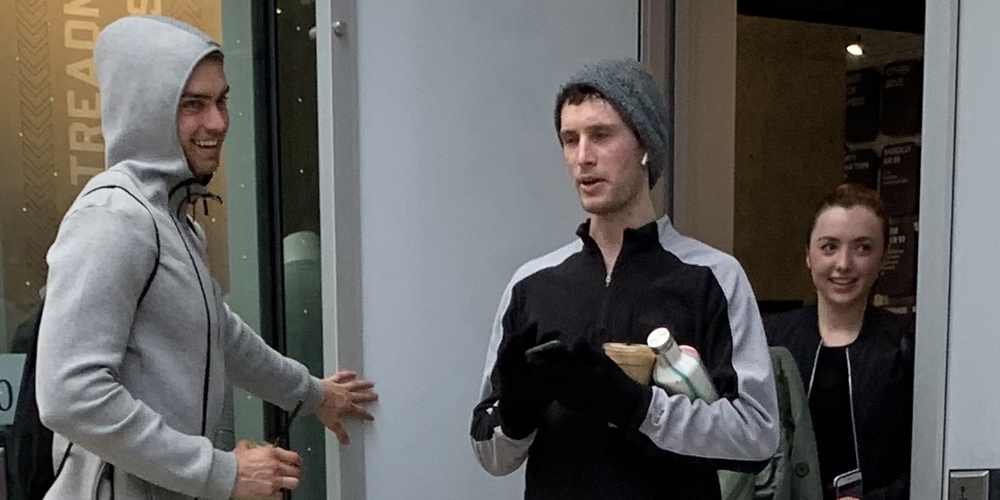 Peyton List Joins ‘Glamorous’ Costar Pierson Fode For A Workout in Toronto Ben J. Pierce