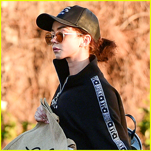 Sarah Hyland Heads Out for Groceries After Filming Season 10 of 'Modern Family'!