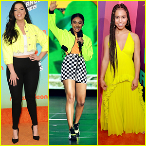 All These Celebs Wore Bright Yellow To The Kids Choice Awards 2019!