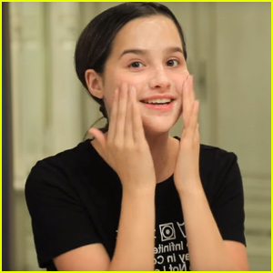 Annie LeBlanc Shares Her Morning Skincare Routine - Watch!