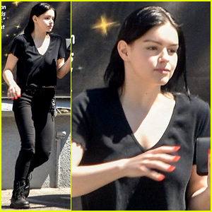 Ariel Winter Wears All-Black Ensemble While Out in Studio City