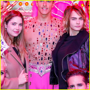 Ashley Benson & Cara Delevingne Step Out for Moulin Rouge Show in Paris!