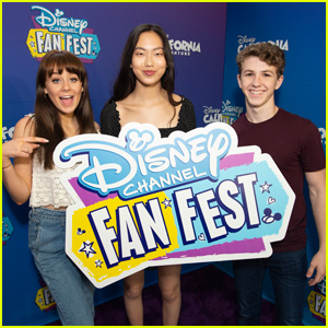 Madison Hu Joins Ethan Wacker & DeVore Ledridge at Disney Channel Fan Fest!