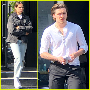 Brooklyn Beckham & Hana Cross Couple Up for Post-Coachella Shopping Trip