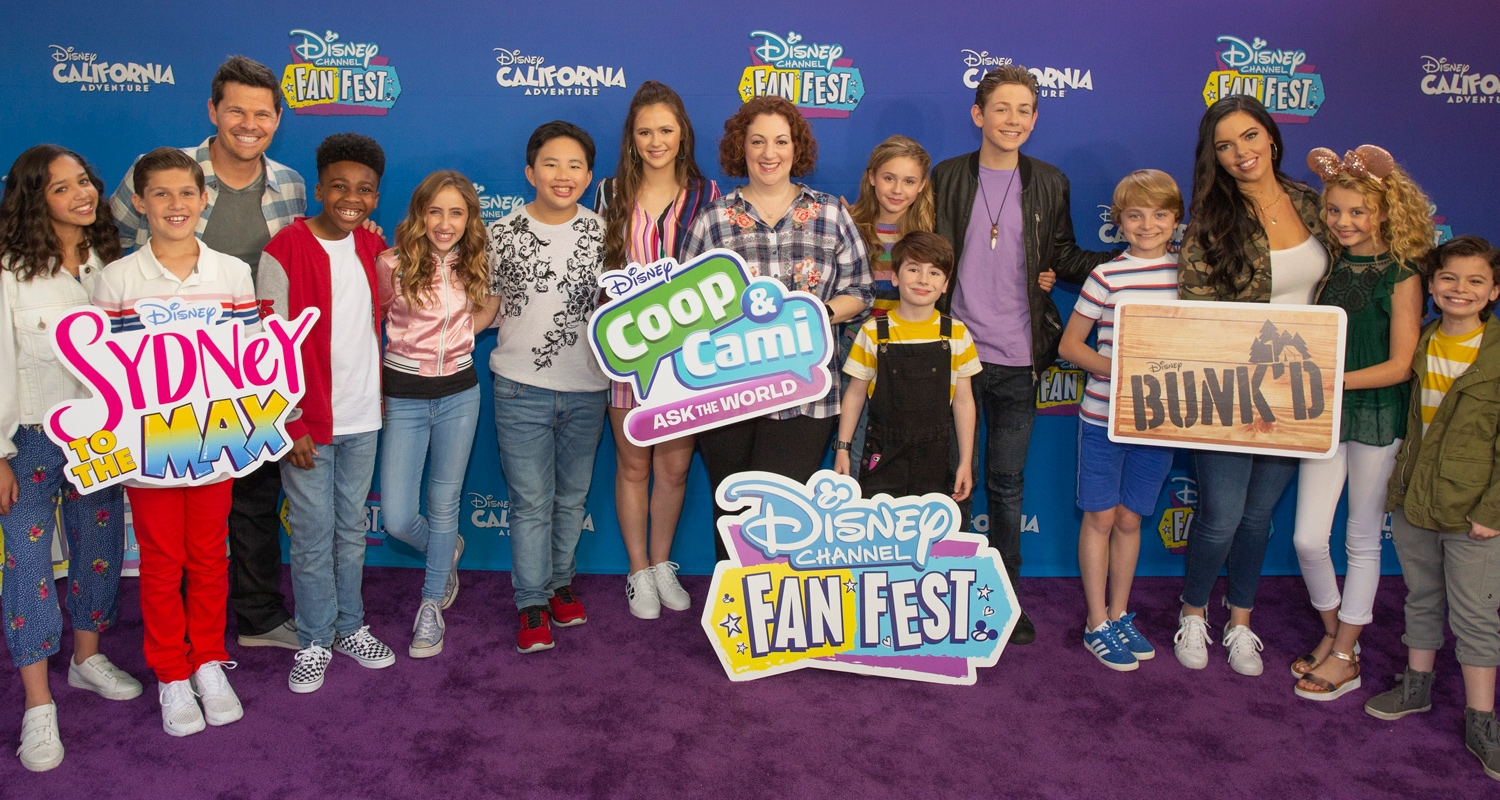 Coop & Cami Ask The World' Cast Join 'Bunk'd' & 'Sydney To The Max' Crew at  Disney Channel Fan Fest!
