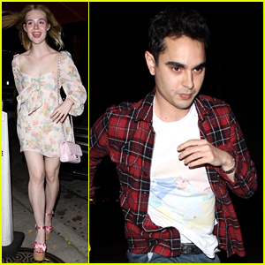 Elle Fanning Turns 21, Celebrates at Dinner with Max Minghella
