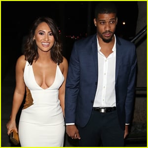 Francia Raisa & Boyfriend Chris Adkins Hold Hands On The Way To The 'Little' Premiere