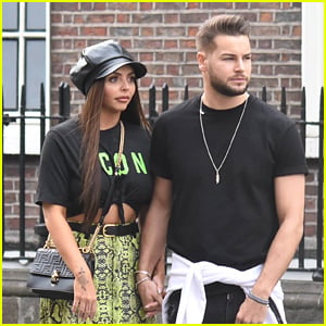 Jesy Nelson & Boyfriend Chris Hughes Hold Hands While Out in Dublin