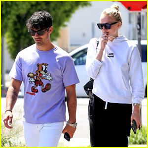 Joe Jonas & Sophie Turner Step Out for Lunch in West Hollywood