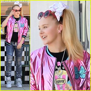 JoJo Siwa Wears Her New Fashion Collection To Lunch With Mom Jessalyn