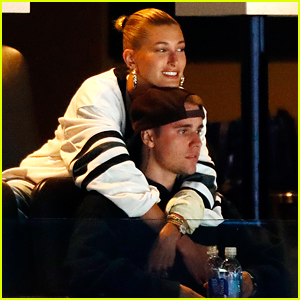 Justin & Hailey Bieber Watch the Stanley Cup Playoff Game