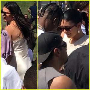Kendall & Kylie Jenner Team Up for Kanye West's 'Sunday Service' at Coachella