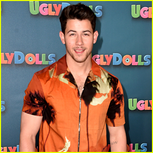 Nick Jonas Spends His Saturday Morning Promoting 'UglyDolls'