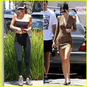 Kendall Jenner Shows Off Her Figure During Lunch in Beverly Hills