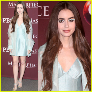 Lily Collins Premieres 'Les Miserables' in NYC