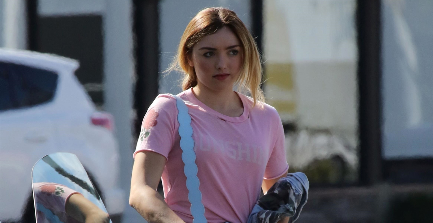 Peyton List is Pretty in Pastels While Stopping by Joan’s on Third ...