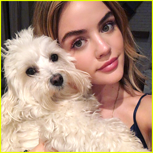 Lucy Hale Shares Adorable Birthday Post For Pup Elvis
