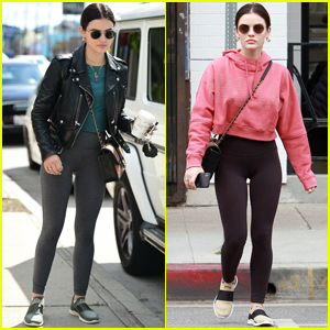 Lucy Hale Gets in Some Gym Sessions With a Gal Pal in LA