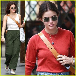 Lucy Hale Runs Errands In Cute Looks Around Los Angeles